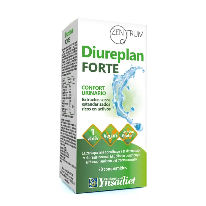 Zentrum Diureplan Forte 30 Cápsulas
