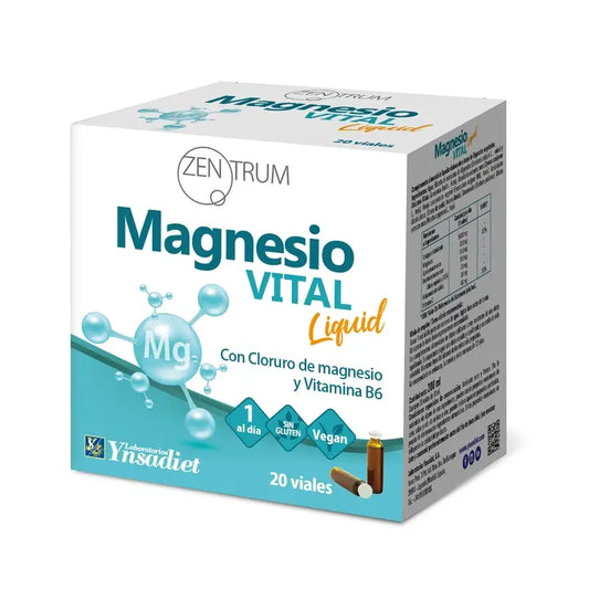 Zentrum Magnesium Vital Liquid, 20 frascos