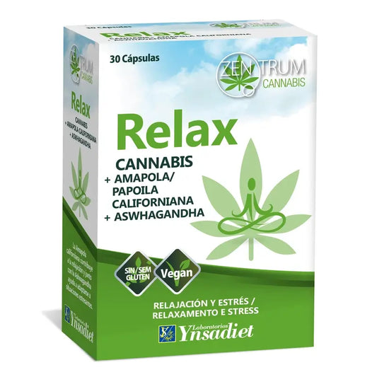 Zentrum Zentrum Cannabis Relax 30 Cápsulas