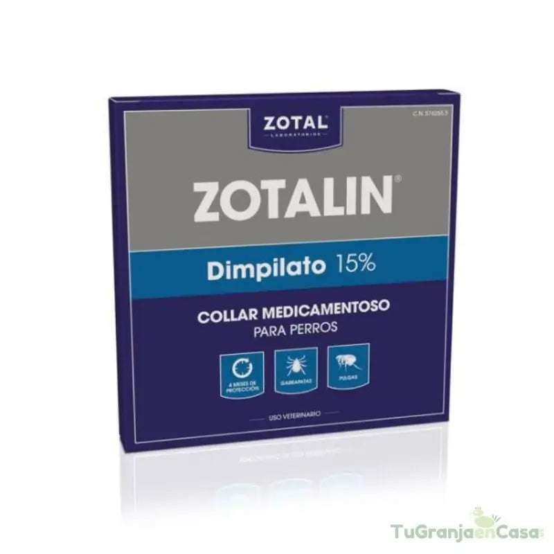 Zotal Zotalin Collar Antiparasitario Perro