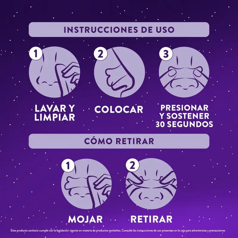 Zzzquil Sleep Tiras Nasais, Respire e Durma Melhor, 10 Tiras